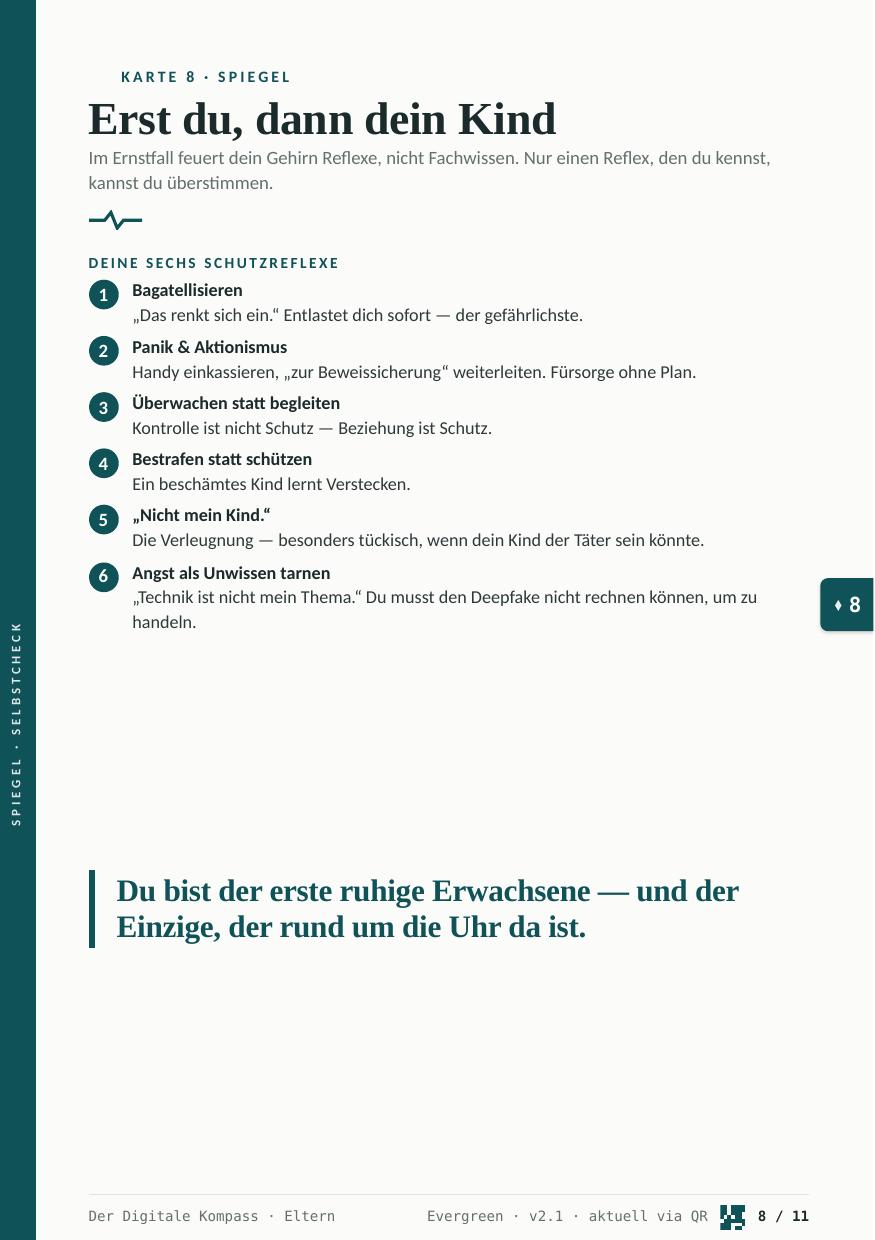 Karte 8 · Spiegel
