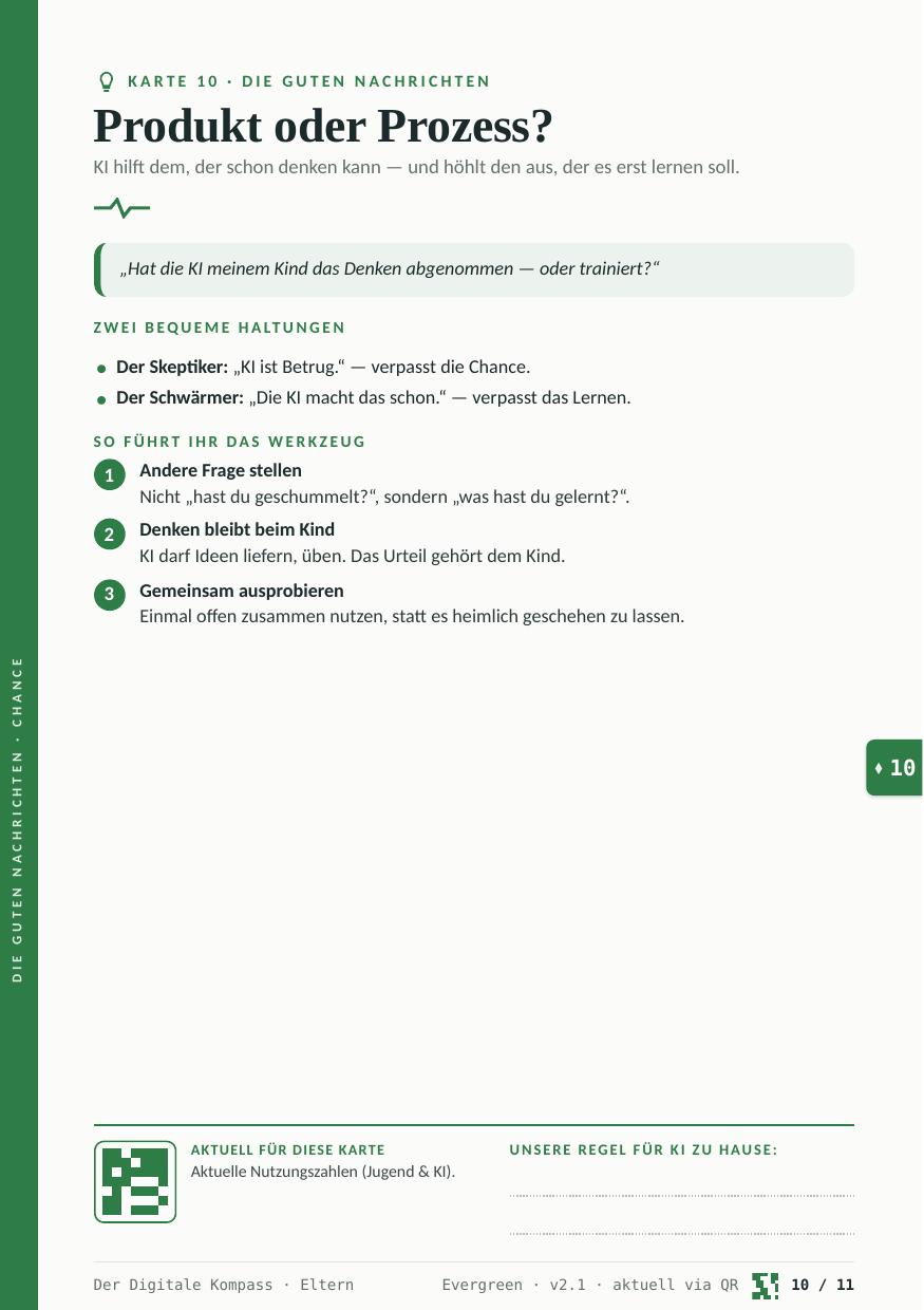 Karte 10 · Gute Nachrichten